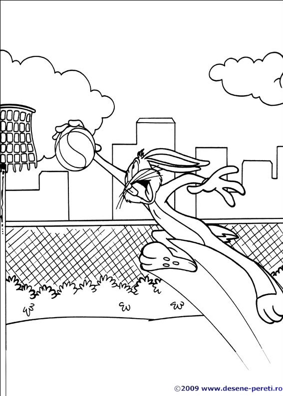 bugs bunny desene colorat